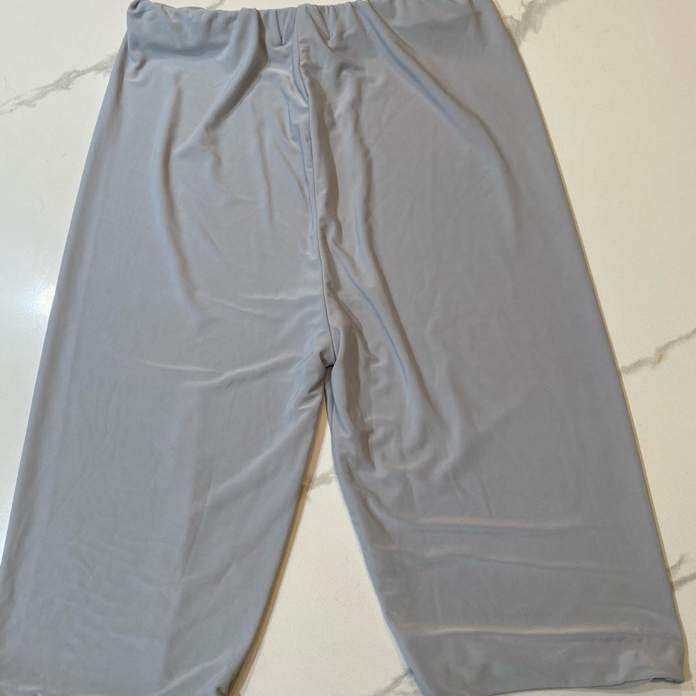 Grey biker shorts